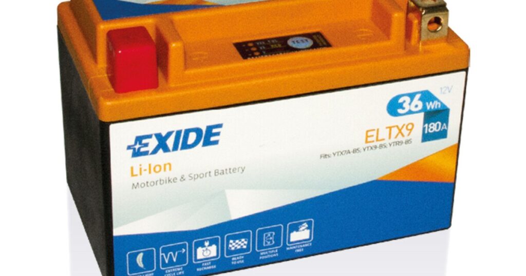 Eine handelsübliche Lithium-Ionen-Starterbatterie für PKW © Exide Lithium Ionen Starterbatterien im Pkw
