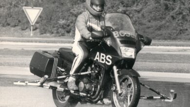 Motorrad mit ABS Test