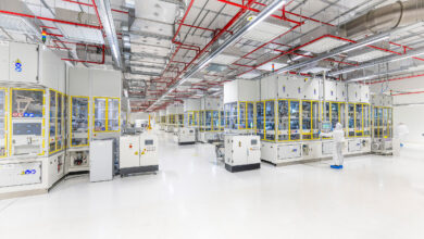 Fabrik zur Batteriefertigung